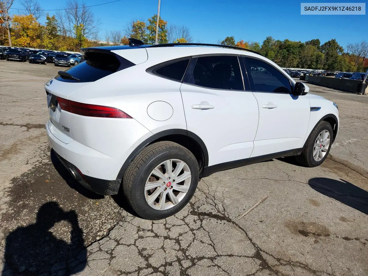 2019 JAGUAR E-PACE VIN SADFJ2FX9K1Z46218 — фото 3