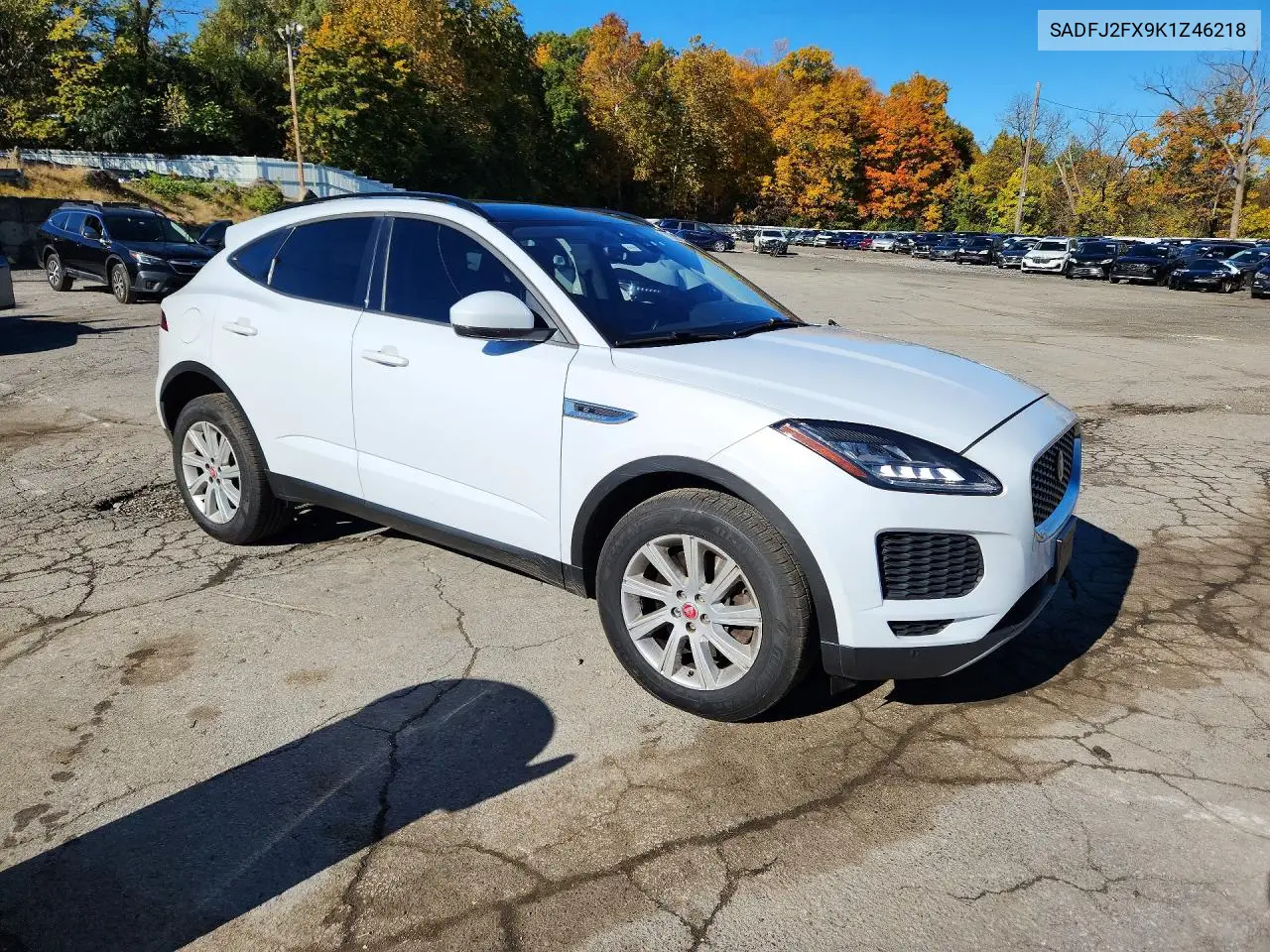 2019 JAGUAR E-PACE VIN SADFJ2FX9K1Z46218 — фото 4