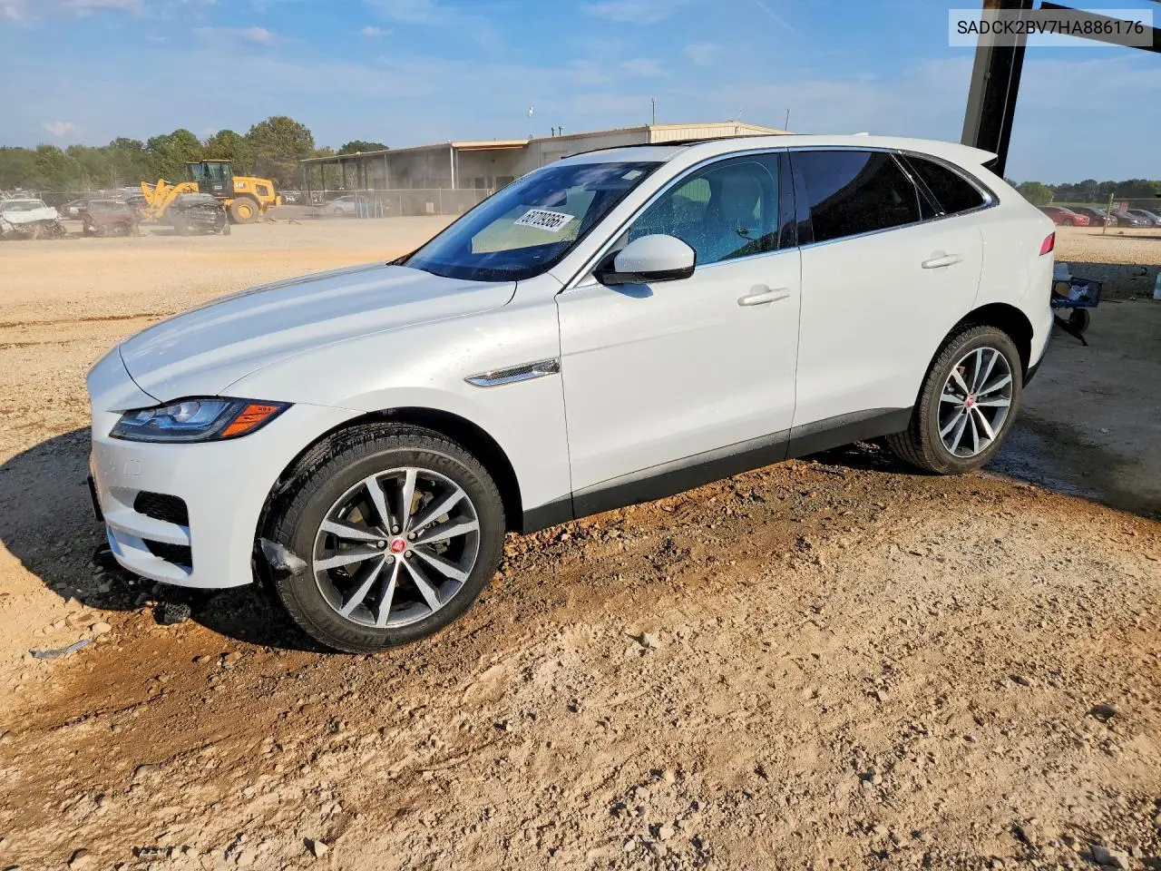JAGUAR F-PACE 2017, VIN SADCK2BV7HA886176