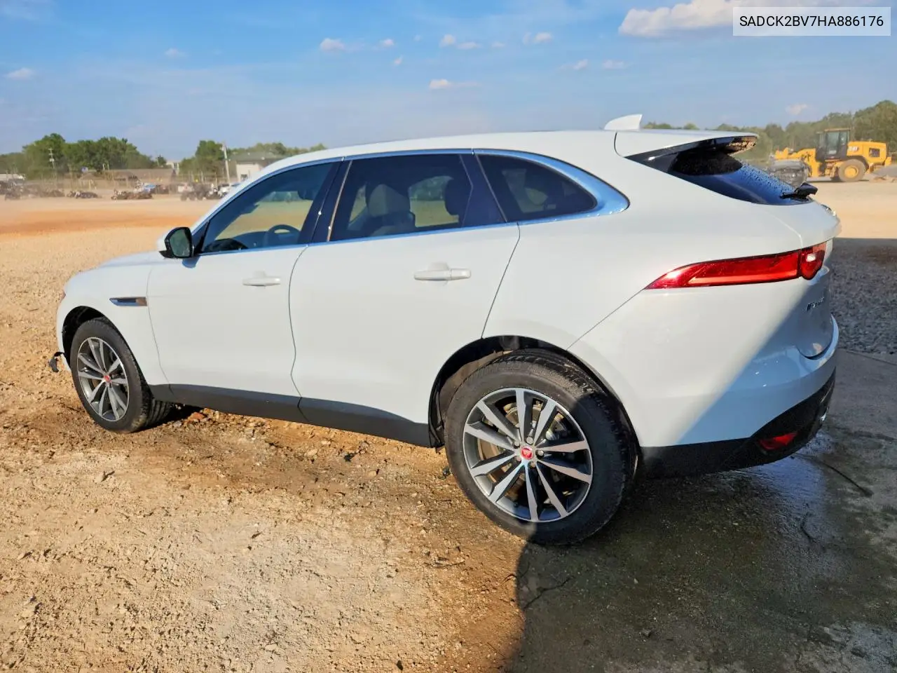 2017 JAGUAR F-PACE VIN SADCK2BV7HA886176 — фото 2