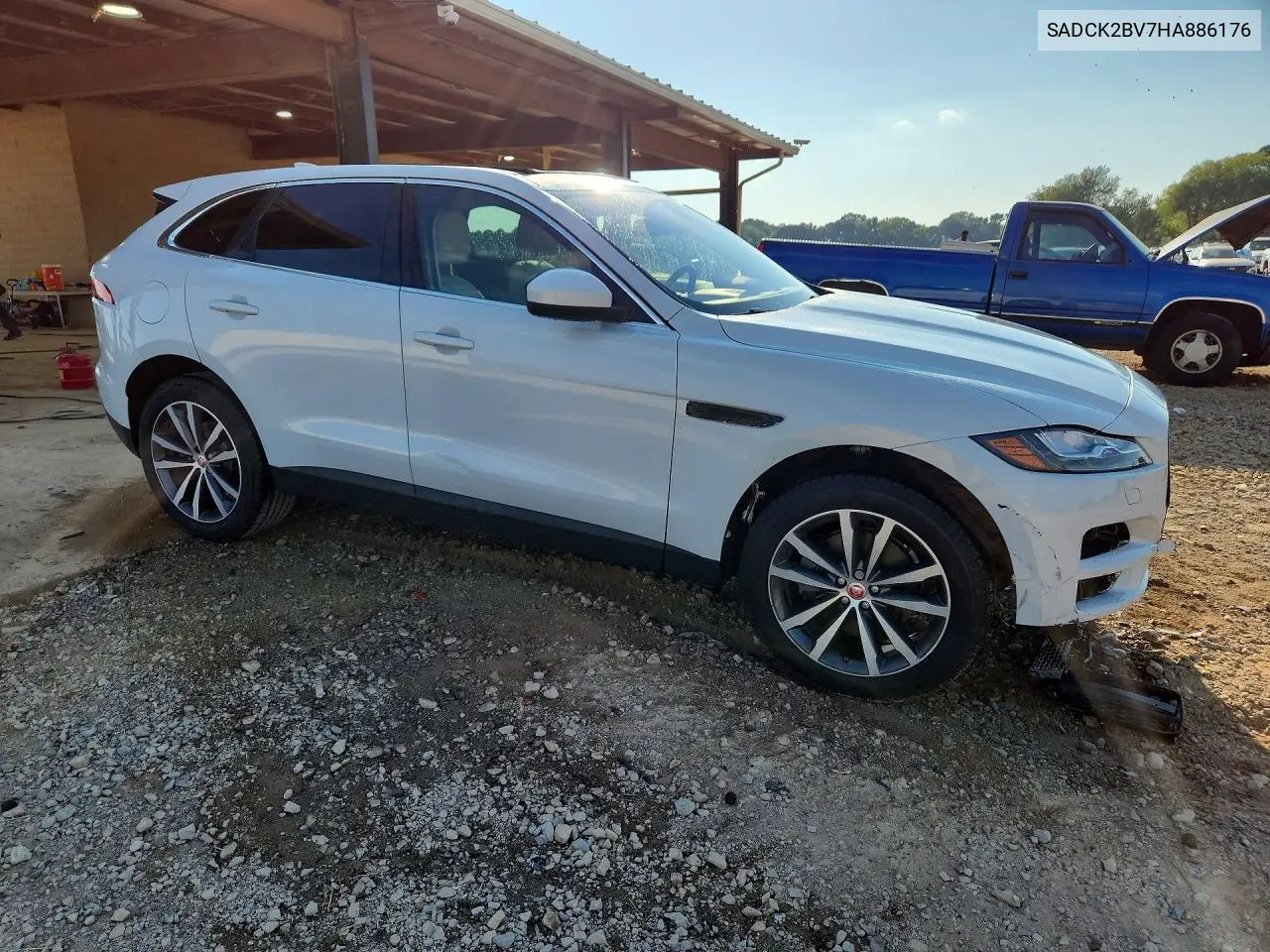 2017 JAGUAR F-PACE VIN SADCK2BV7HA886176 — фото 4