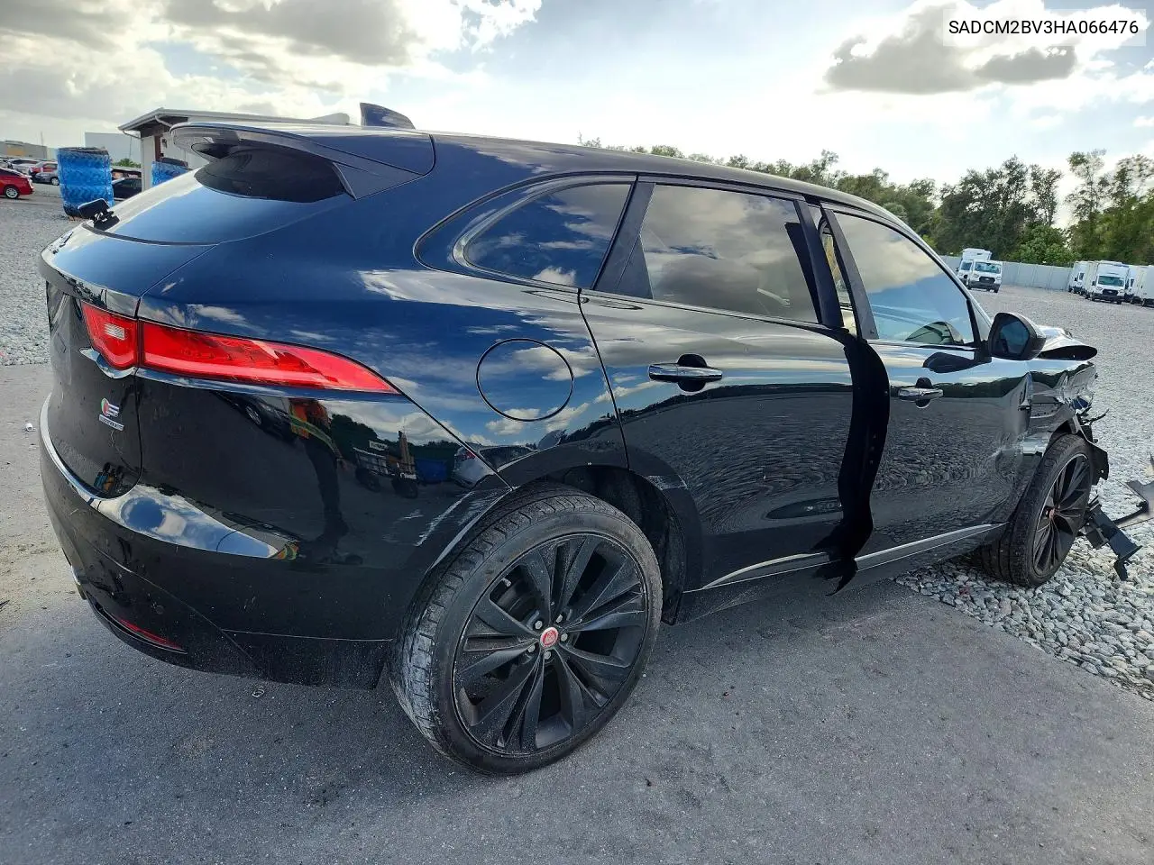 2017 JAGUAR F-PACE VIN SADCM2BV3HA066476 — фото 3
