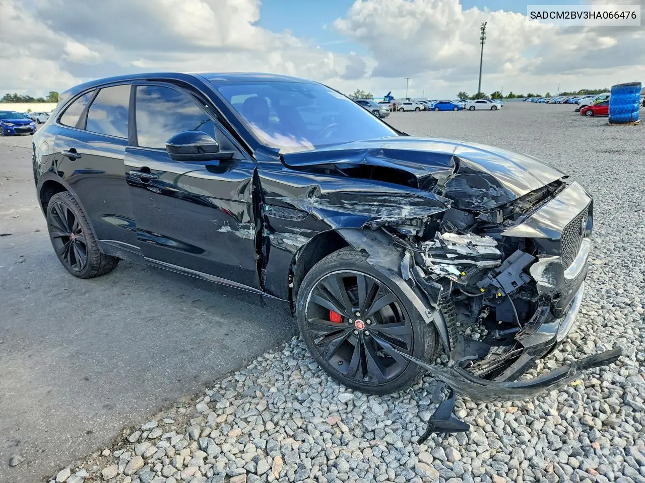 2017 JAGUAR F-PACE VIN SADCM2BV3HA066476 — фото 4