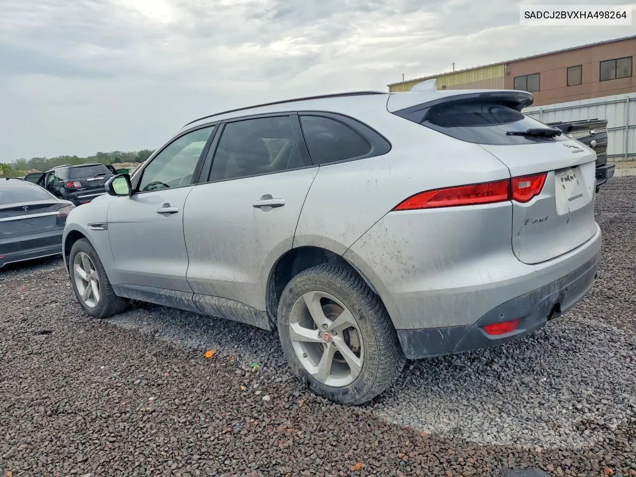 2017 JAGUAR F-PACE VIN SADCJ2BVXHA498264 — фото 2