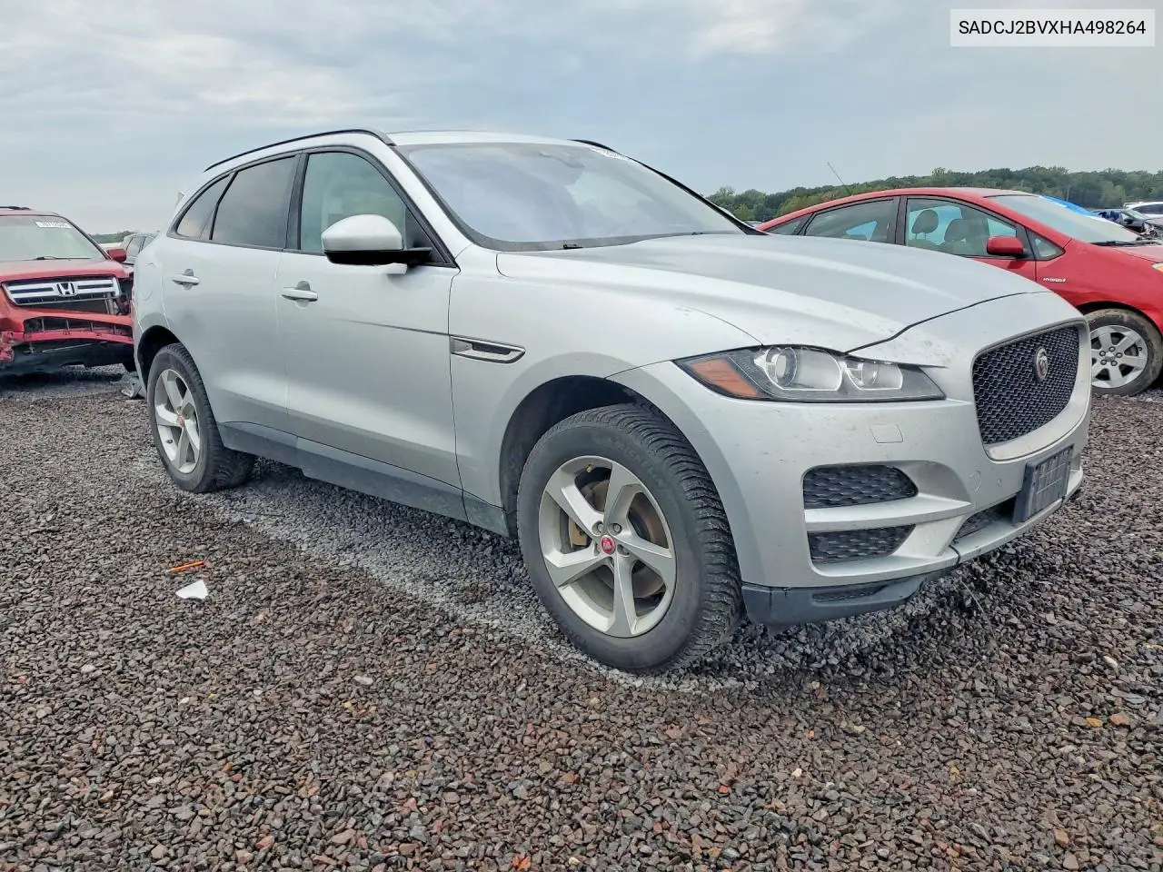 2017 JAGUAR F-PACE VIN SADCJ2BVXHA498264 — фото 4