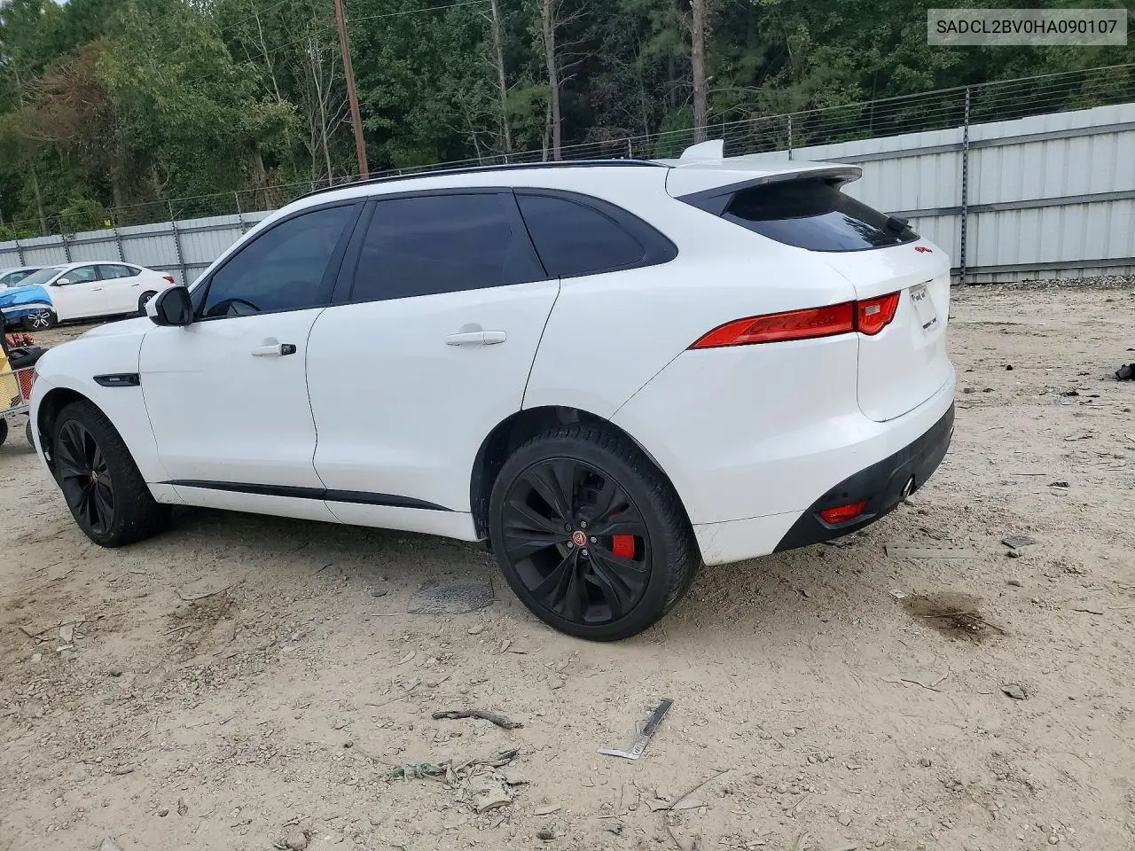 2017 JAGUAR F-PACE VIN SADCL2BV0HA090107 — фото 2