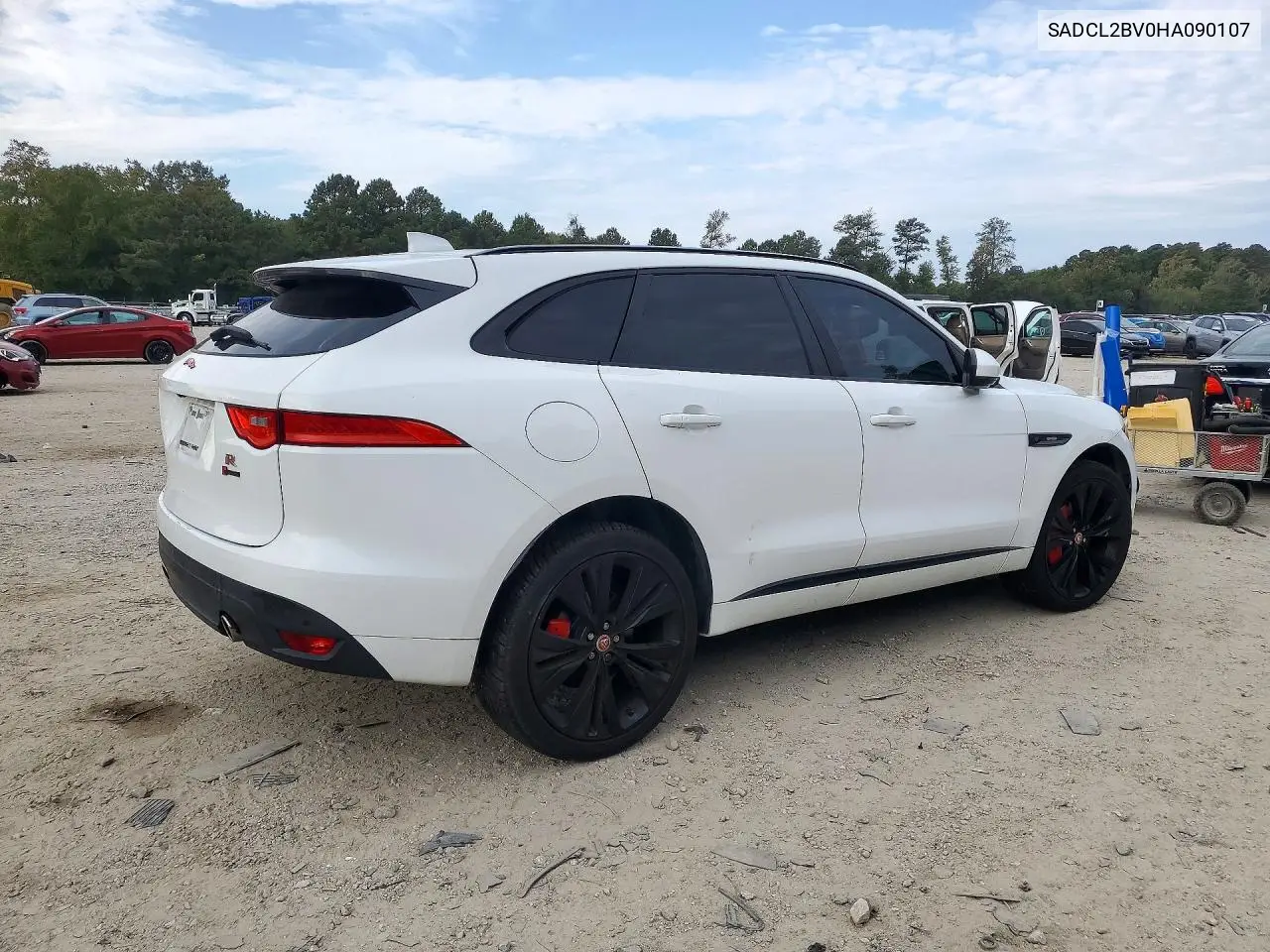2017 JAGUAR F-PACE VIN SADCL2BV0HA090107 — фото 3