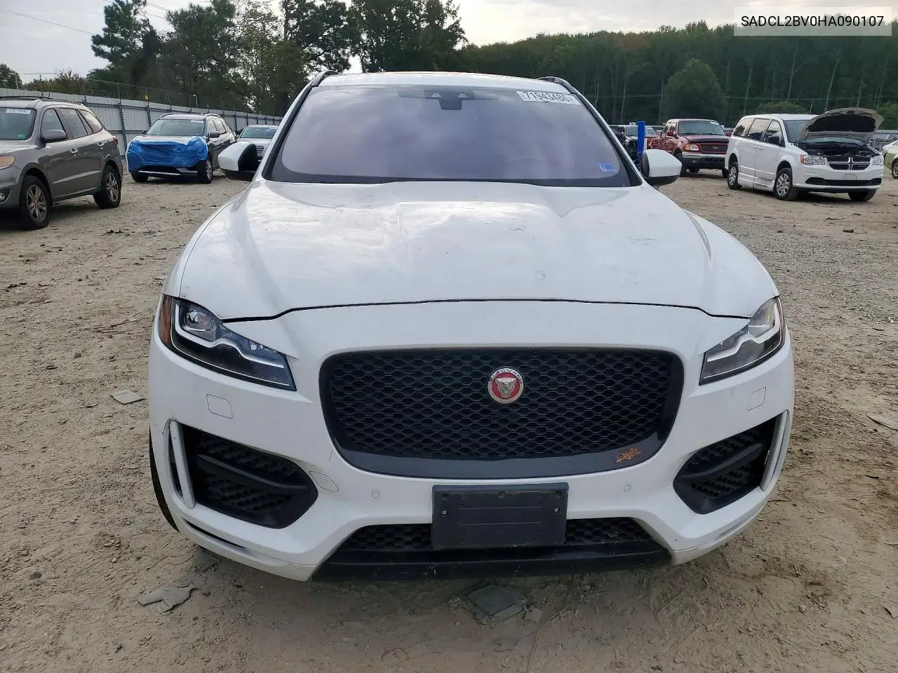 2017 JAGUAR F-PACE VIN SADCL2BV0HA090107 — фото 5