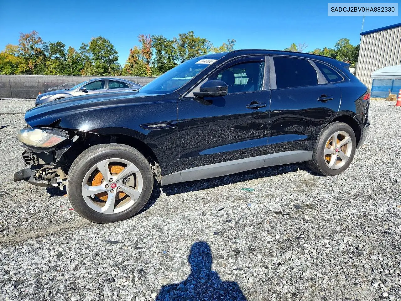 JAGUAR F-PACE 2017, VIN SADCJ2BV0HA882330
