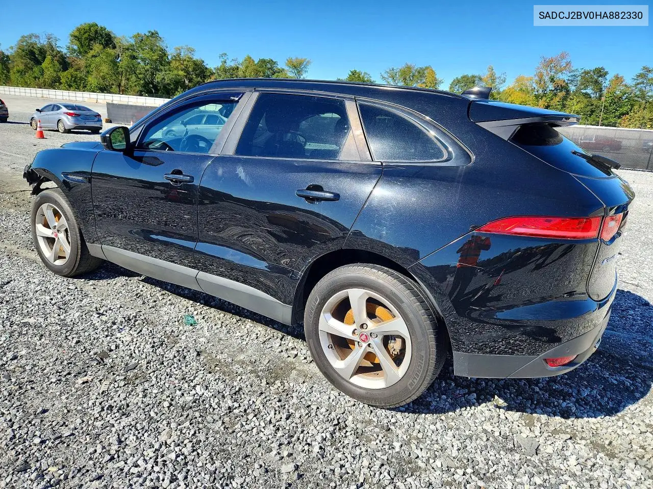 2017 JAGUAR F-PACE VIN SADCJ2BV0HA882330 — фото 2