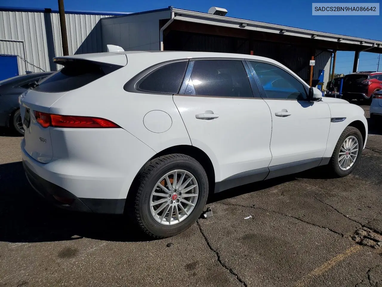 2017 JAGUAR F-PACE VIN SADCS2BN9HA086642 — фото 3