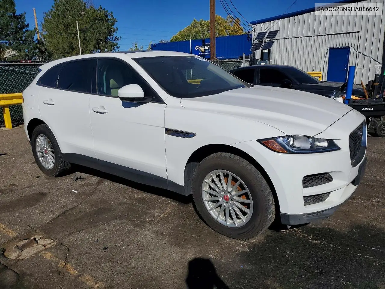 2017 JAGUAR F-PACE VIN SADCS2BN9HA086642 — фото 4