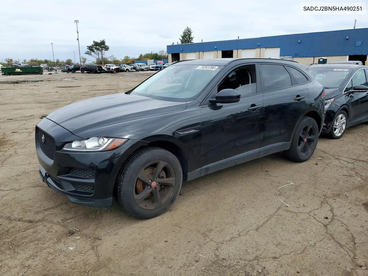 JAGUAR F-PACE 2017, VIN SADCJ2BN5HA490251