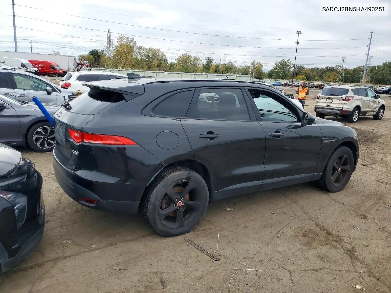 2017 JAGUAR F-PACE VIN SADCJ2BN5HA490251 — фото 3