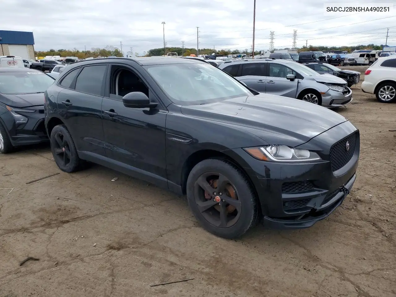 2017 JAGUAR F-PACE VIN SADCJ2BN5HA490251 — фото 4