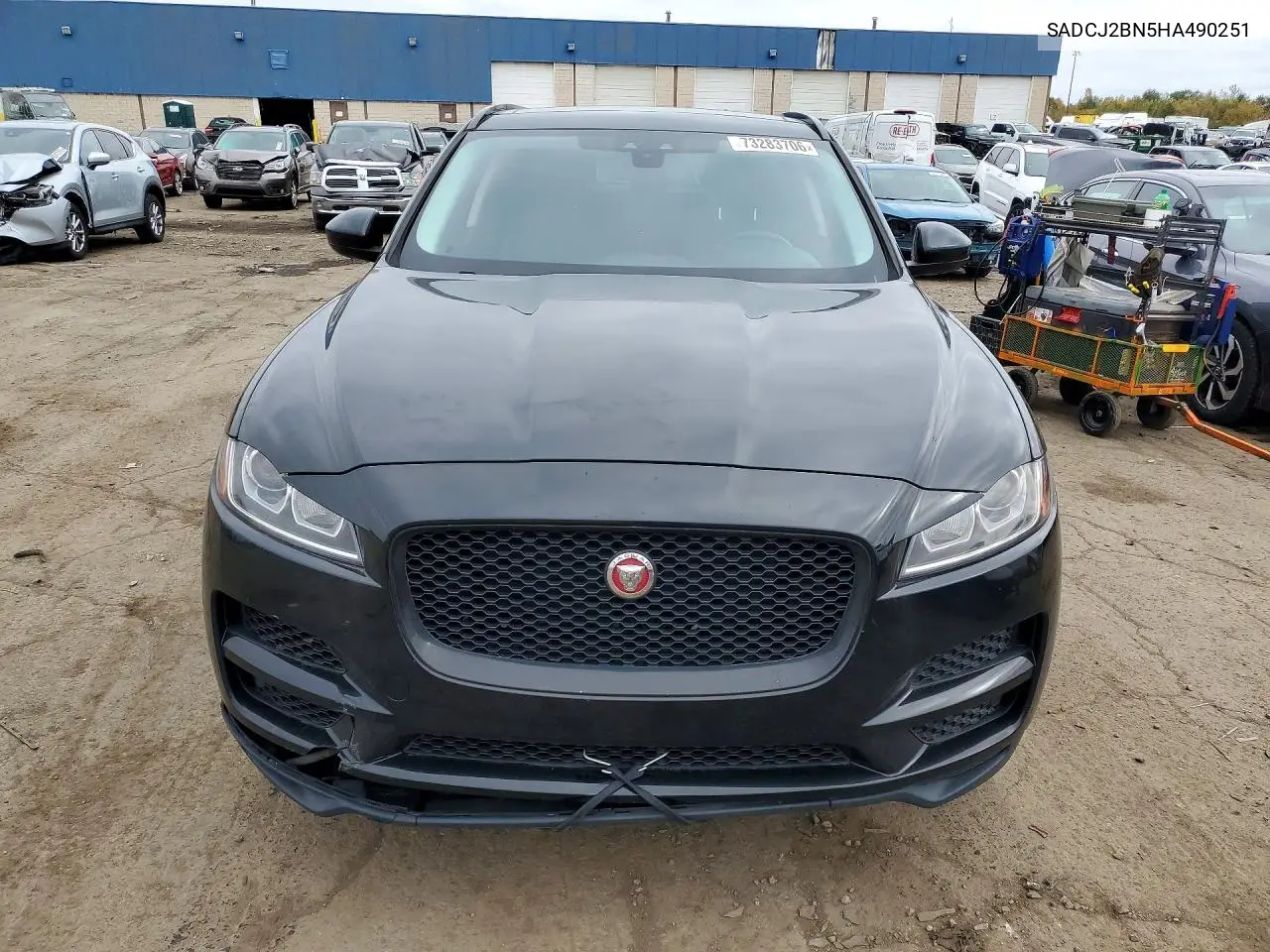 2017 JAGUAR F-PACE VIN SADCJ2BN5HA490251 — фото 5