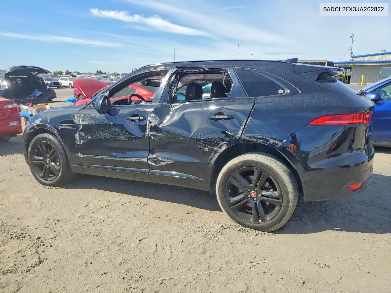 2018 JAGUAR F-PACE VIN SADCL2FX3JA202822 — фото 2