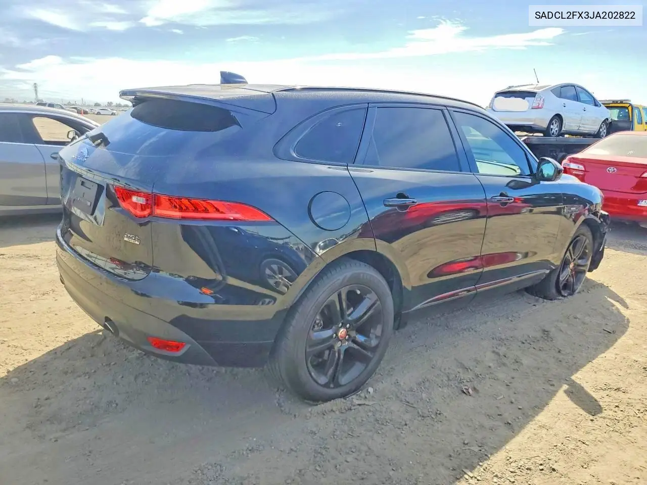 2018 JAGUAR F-PACE VIN SADCL2FX3JA202822 — фото 3