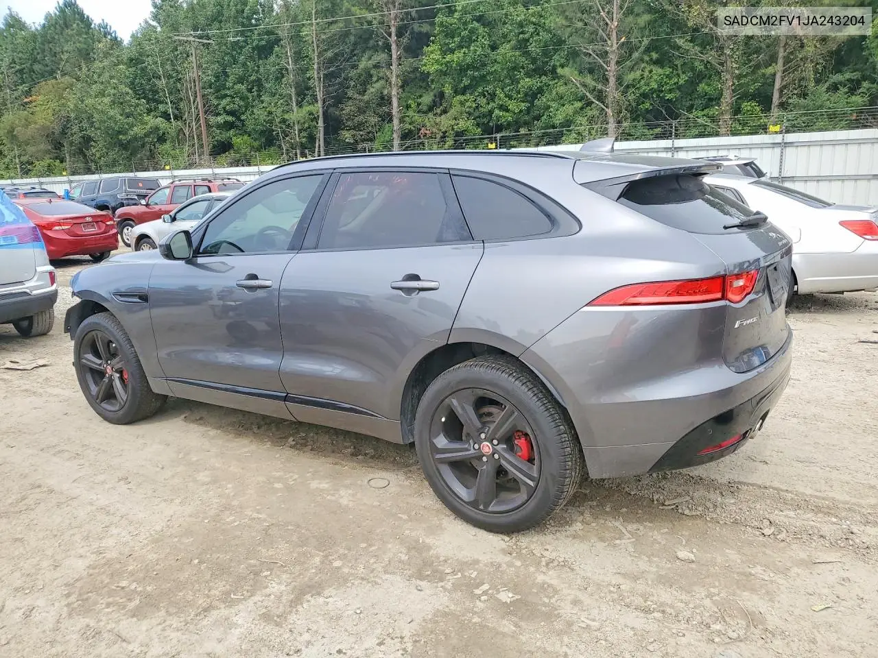 2018 JAGUAR F-PACE VIN SADCM2FV1JA243204 — фото 2