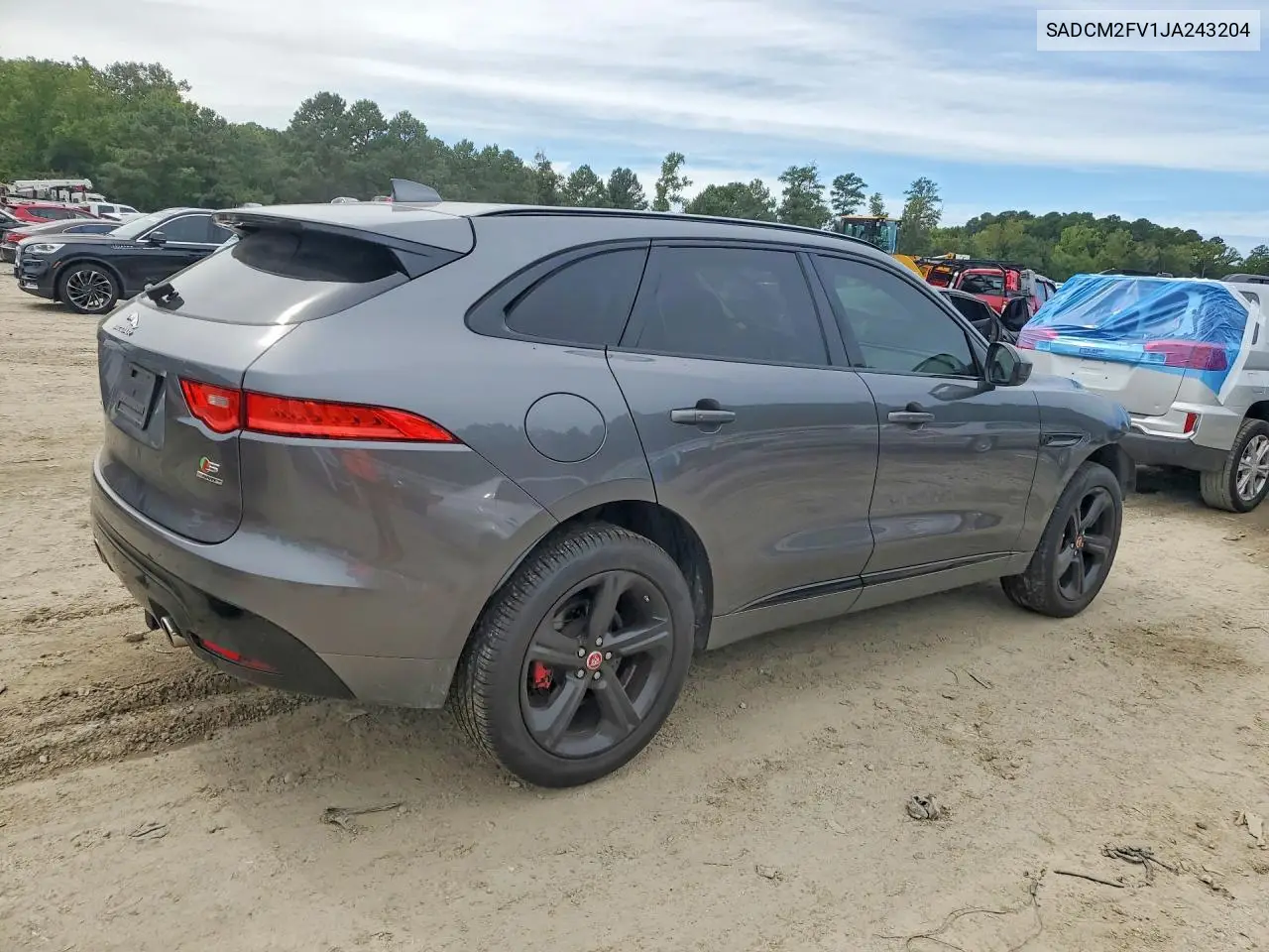 2018 JAGUAR F-PACE VIN SADCM2FV1JA243204 — фото 3