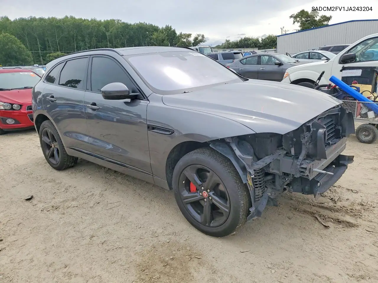 2018 JAGUAR F-PACE VIN SADCM2FV1JA243204 — фото 4