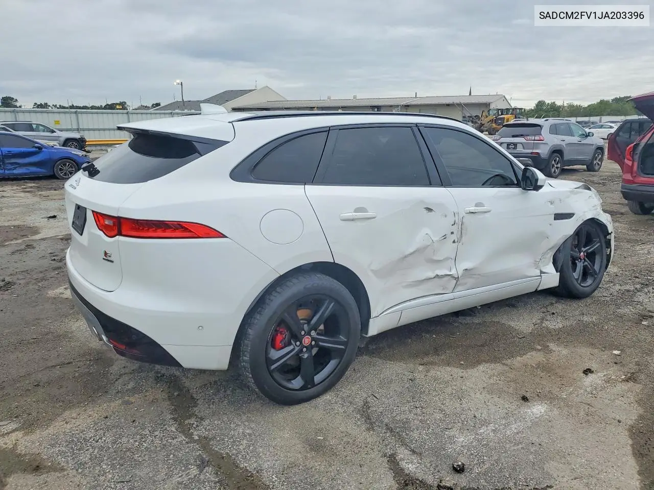 2018 JAGUAR F-PACE VIN SADCM2FV1JA203396 — фото 3