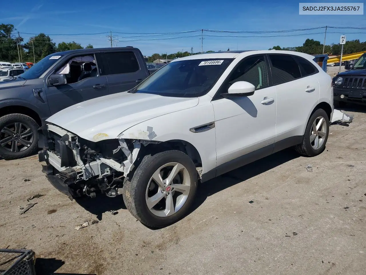 JAGUAR F-PACE 2018, VIN SADCJ2FX3JA255767