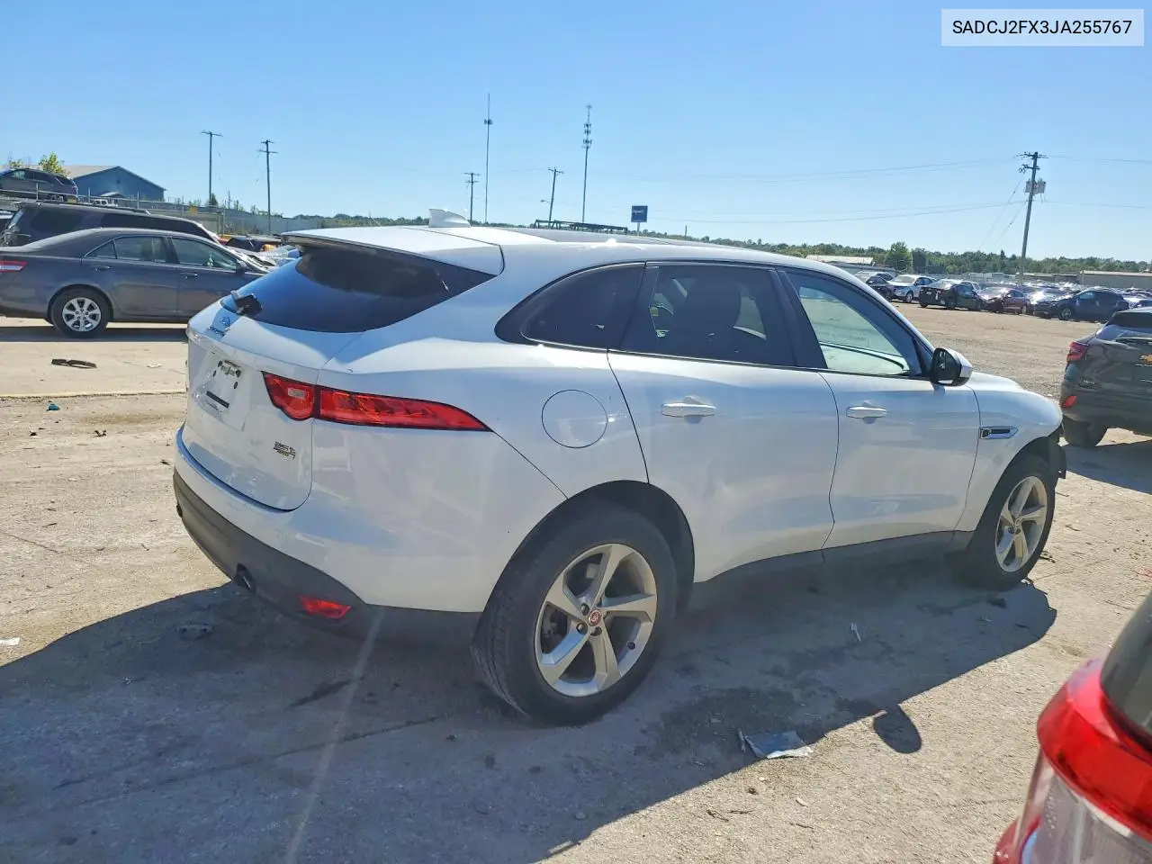 2018 JAGUAR F-PACE VIN SADCJ2FX3JA255767 — фото 3
