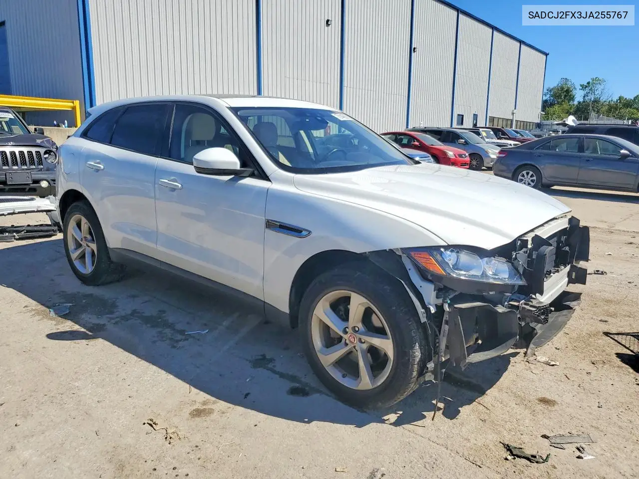 2018 JAGUAR F-PACE VIN SADCJ2FX3JA255767 — фото 4