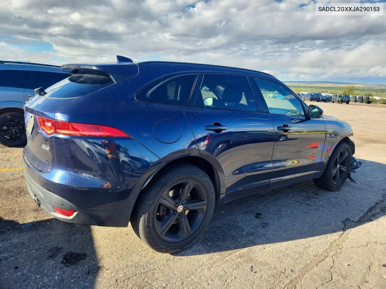 2018 JAGUAR F-PACE VIN SADCL2GXXJA290153 — фото 3