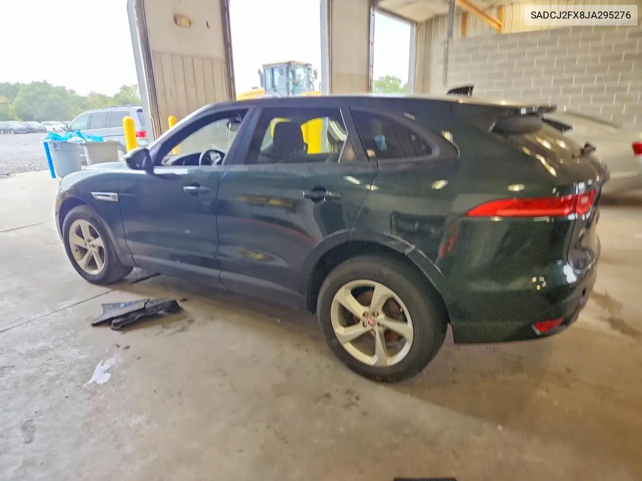 2018 JAGUAR F-PACE VIN SADCJ2FX8JA295276 — фото 2