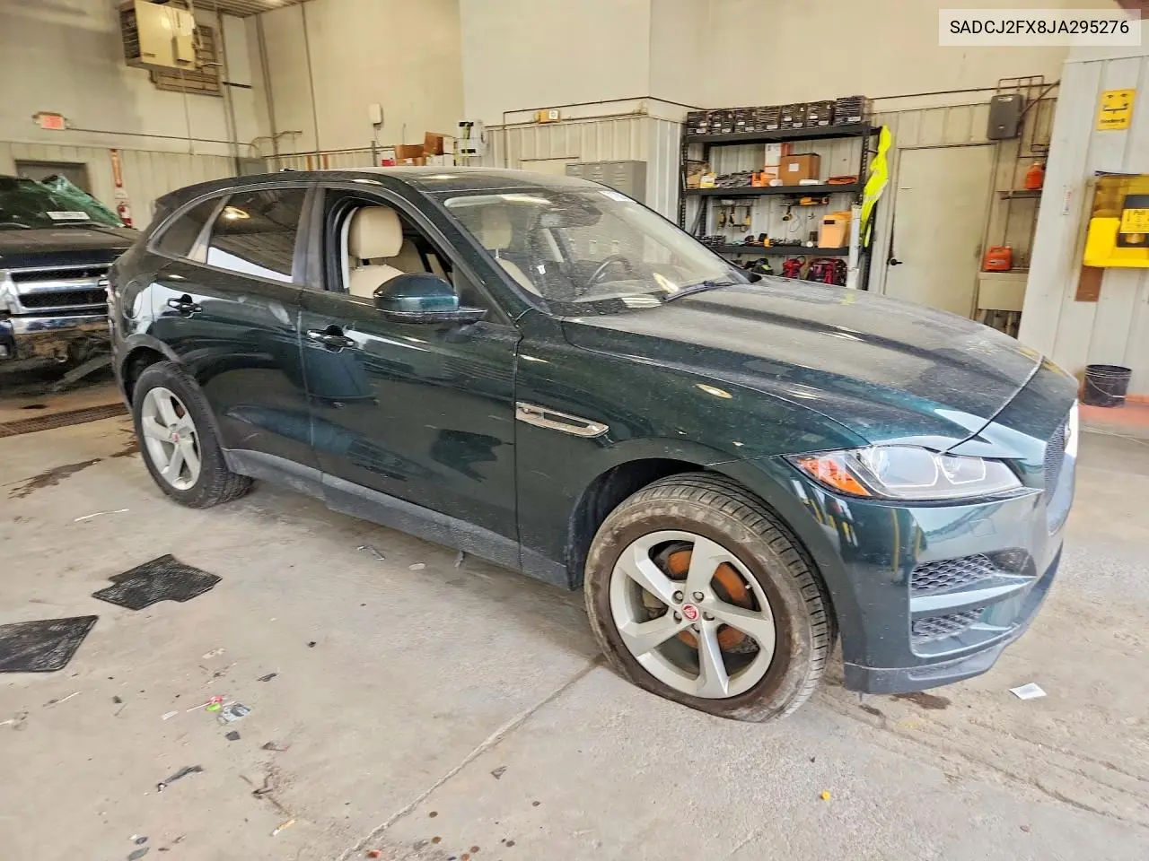2018 JAGUAR F-PACE VIN SADCJ2FX8JA295276 — фото 4