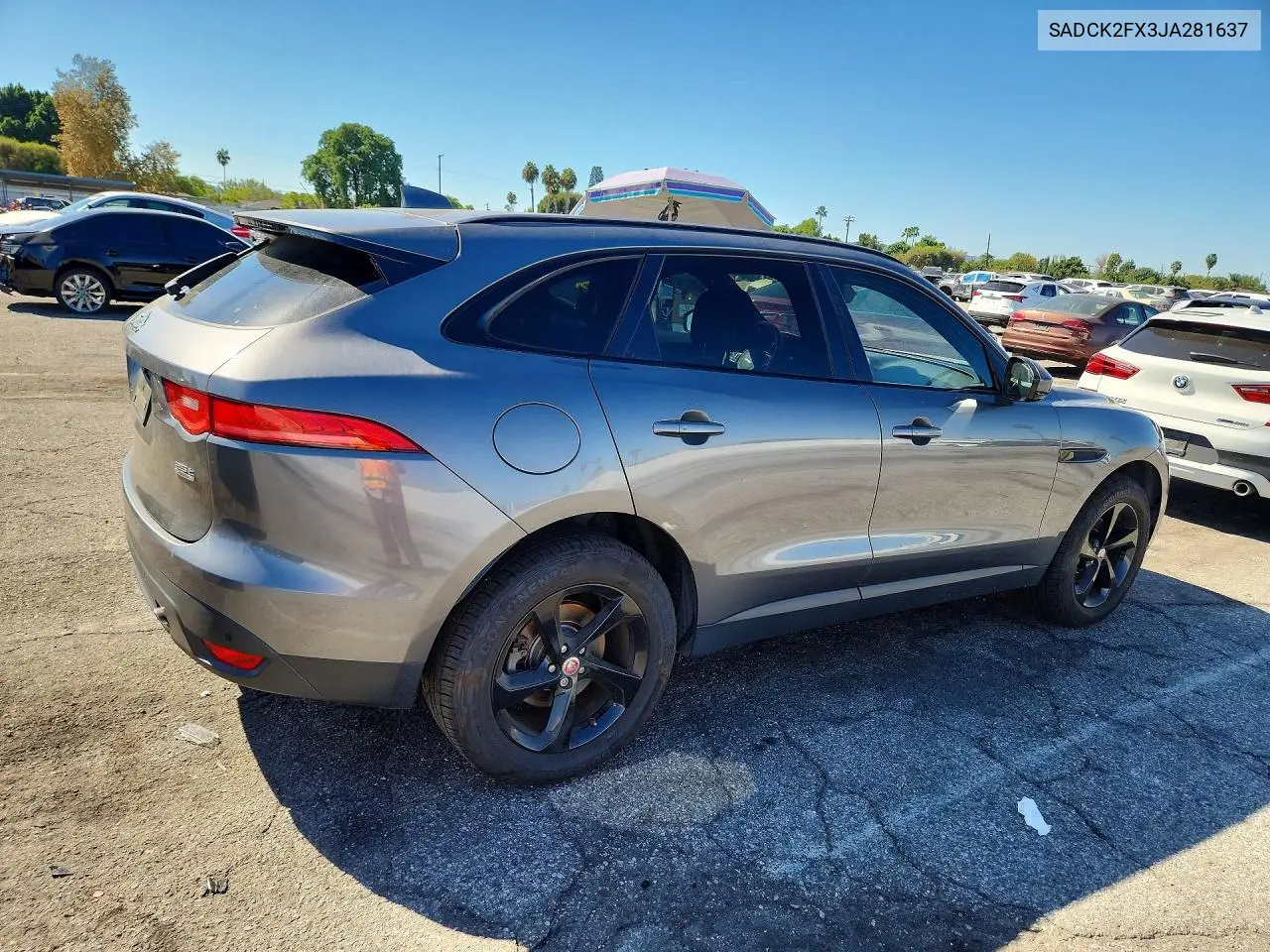 2018 JAGUAR F-PACE VIN SADCK2FX3JA281637 — фото 2