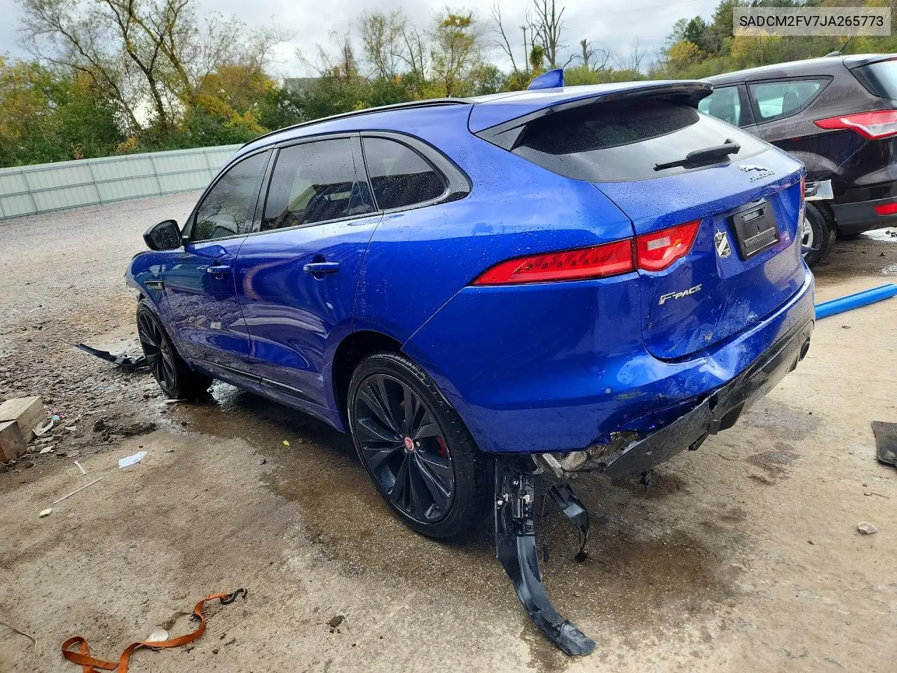 2018 JAGUAR F-PACE VIN SADCM2FV7JA265773 — фото 2