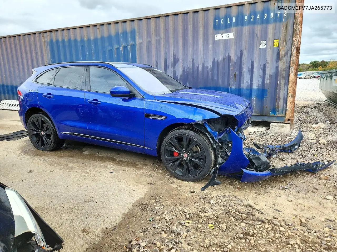 2018 JAGUAR F-PACE VIN SADCM2FV7JA265773 — фото 4
