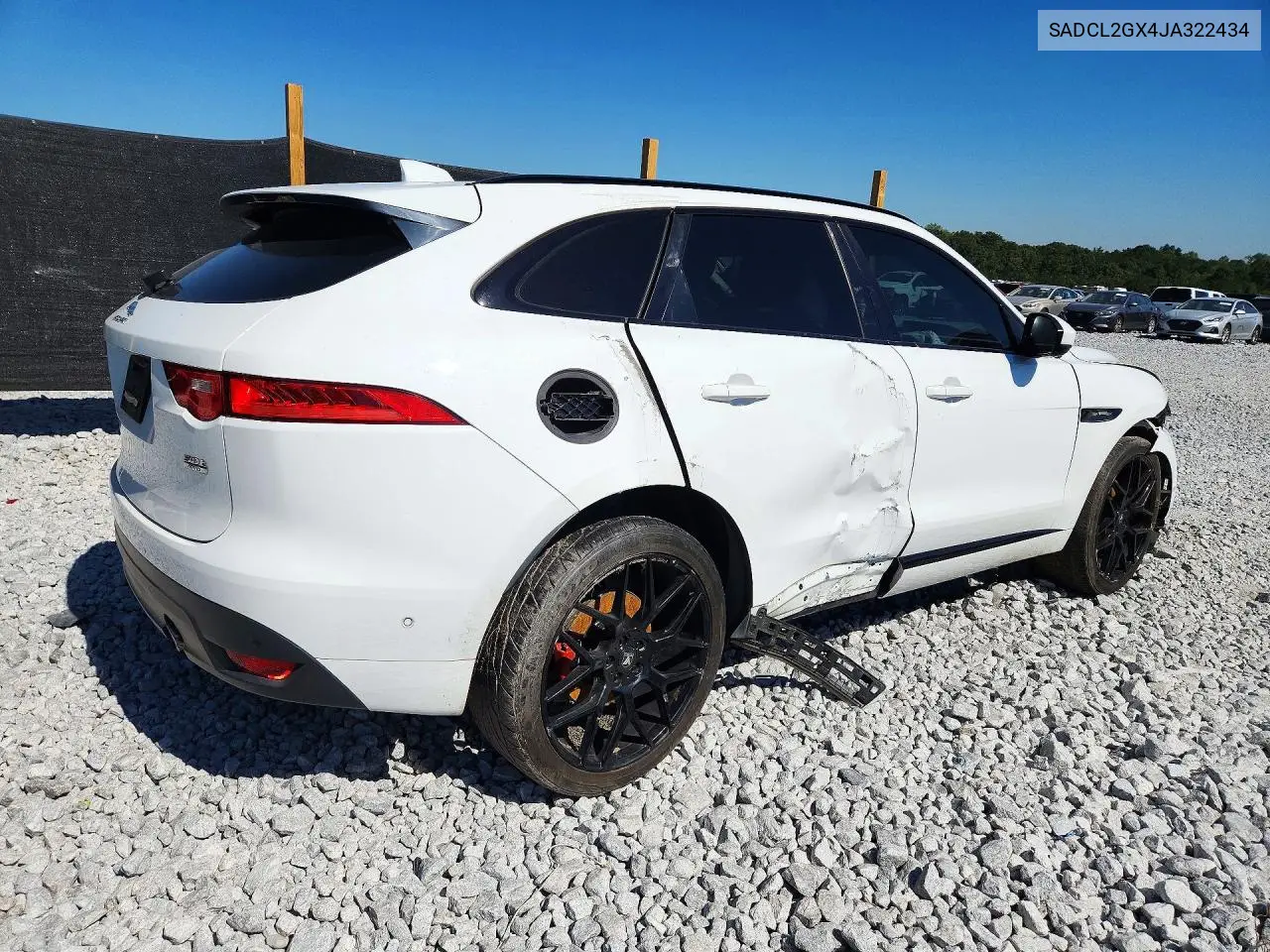 2018 JAGUAR F-PACE VIN SADCL2GX4JA322434 — фото 3