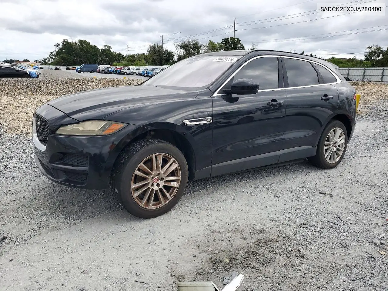 JAGUAR F-PACE 2018, VIN SADCK2FX0JA280400