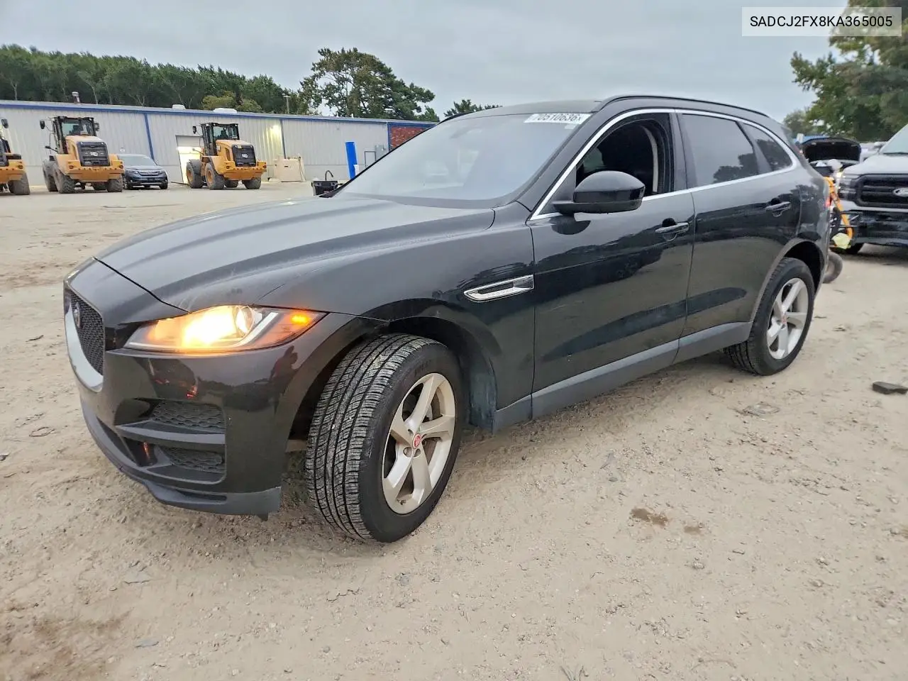 JAGUAR F-PACE 2019, VIN SADCJ2FX8KA365005