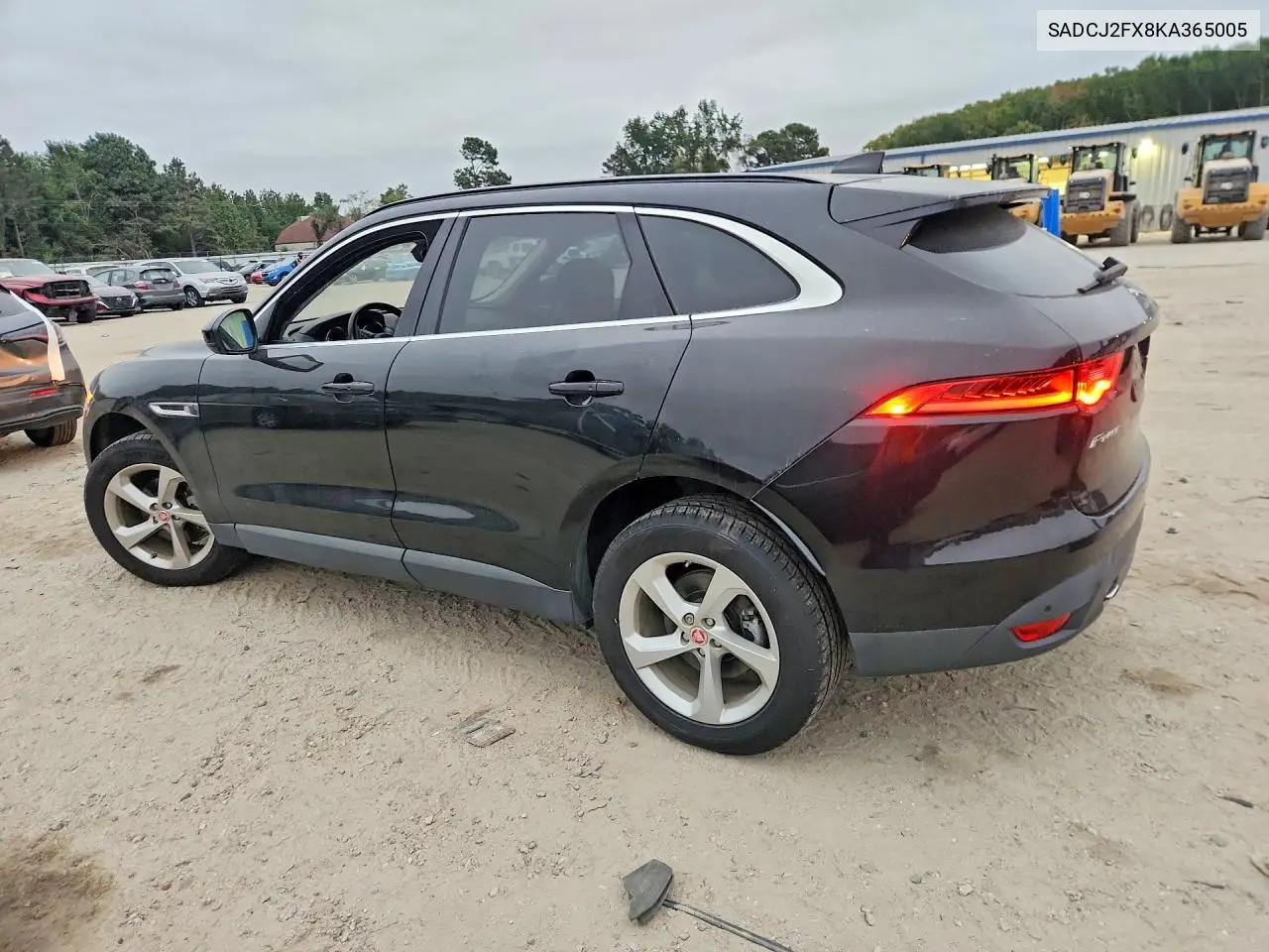 2019 JAGUAR F-PACE VIN SADCJ2FX8KA365005 — фото 2