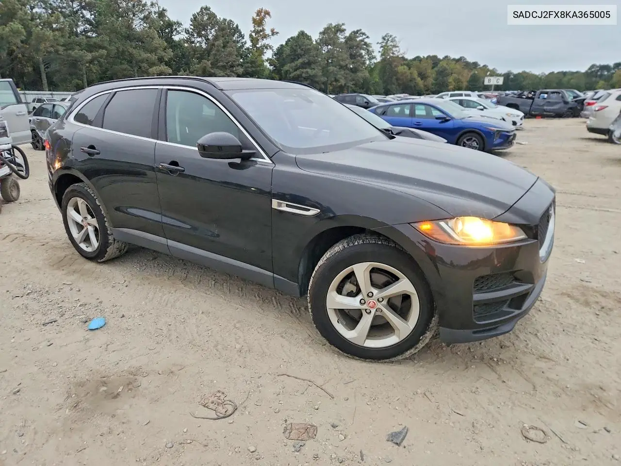 2019 JAGUAR F-PACE VIN SADCJ2FX8KA365005 — фото 4