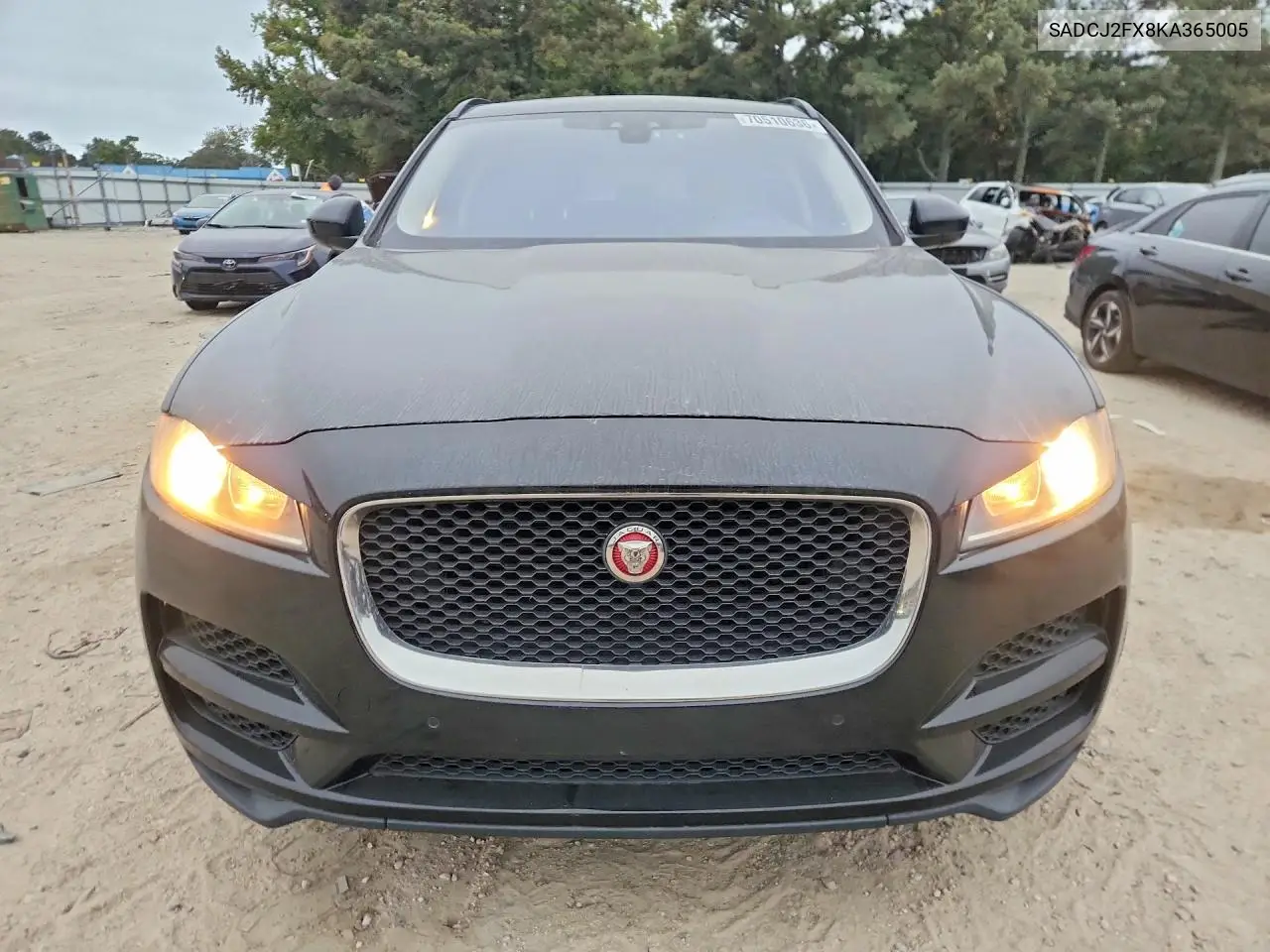 2019 JAGUAR F-PACE VIN SADCJ2FX8KA365005 — фото 5