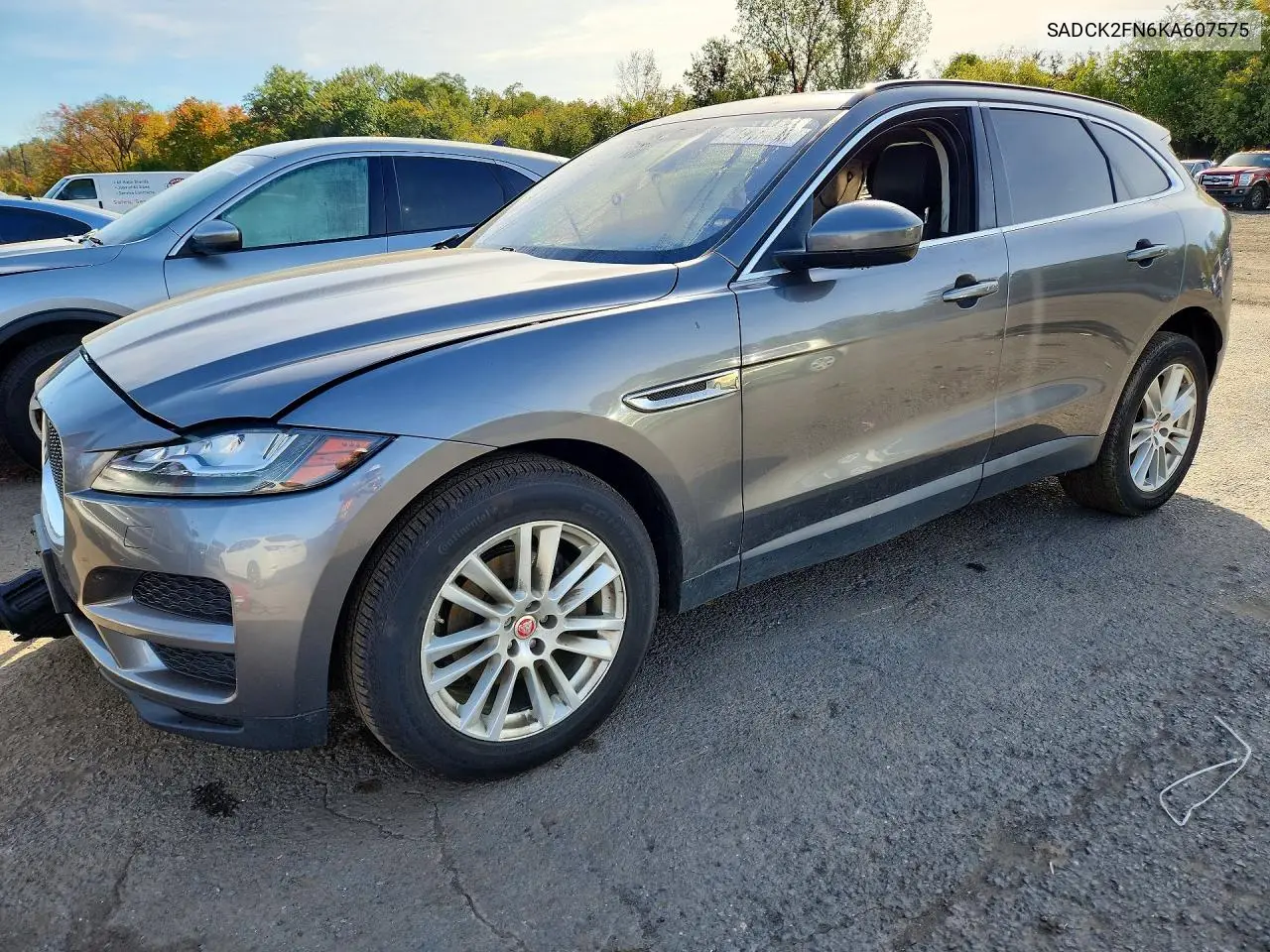 JAGUAR F-PACE 2019, VIN SADCK2FN6KA607575