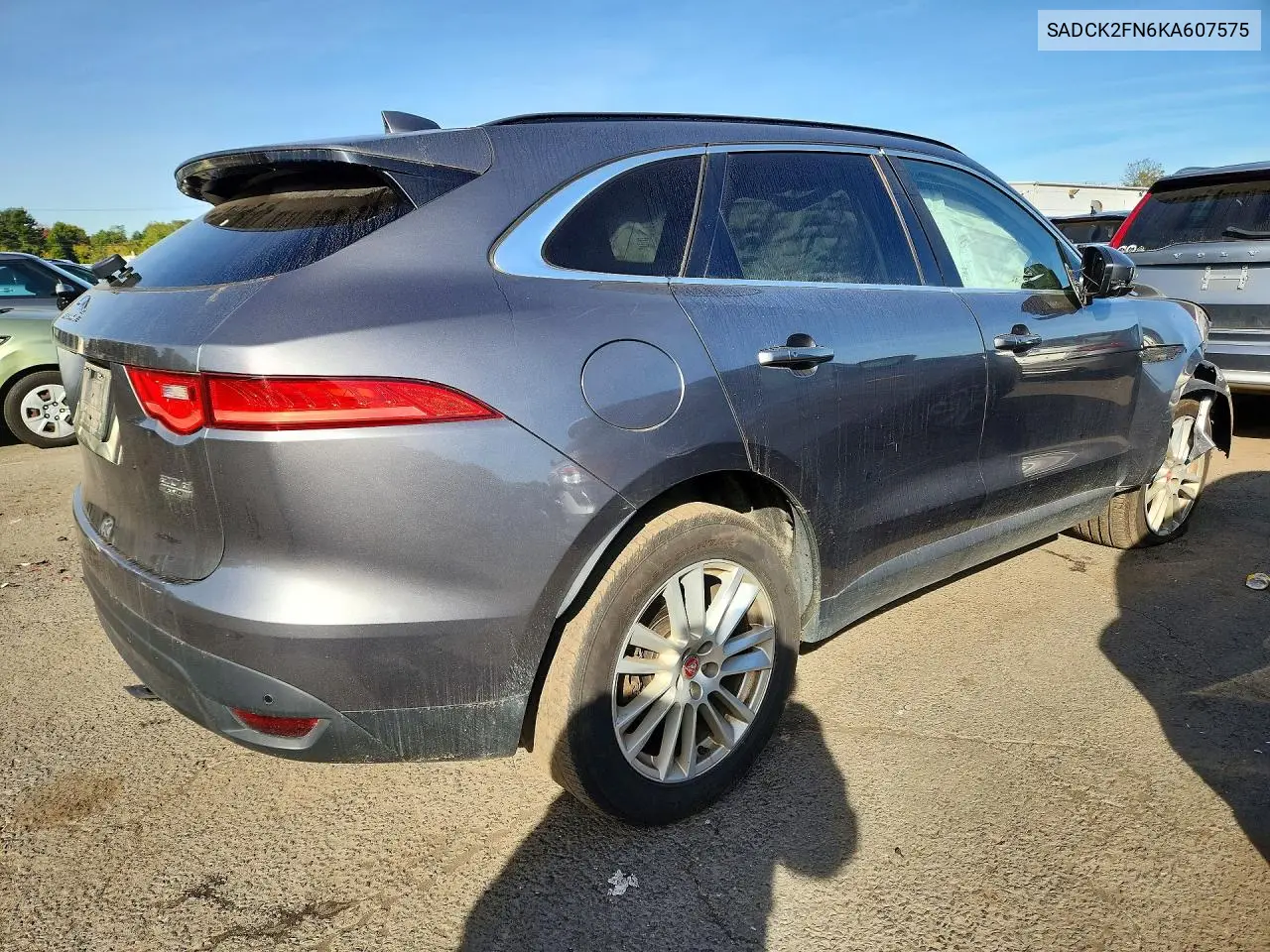 2019 JAGUAR F-PACE VIN SADCK2FN6KA607575 — фото 3