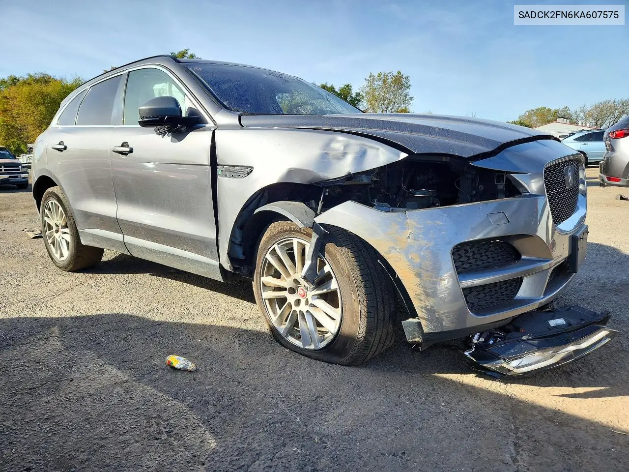 2019 JAGUAR F-PACE VIN SADCK2FN6KA607575 — фото 4