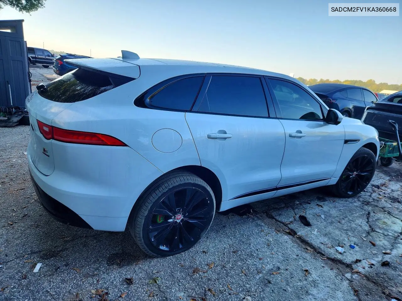 2019 JAGUAR F-PACE VIN SADCM2FV1KA360668 — фото 3