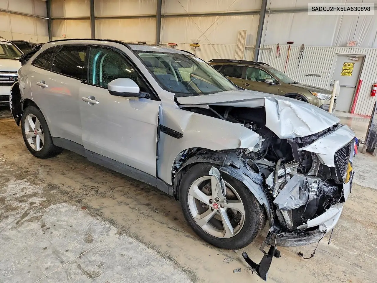 2020 JAGUAR F-PACE VIN SADCJ2FX5LA630898 — фото 4