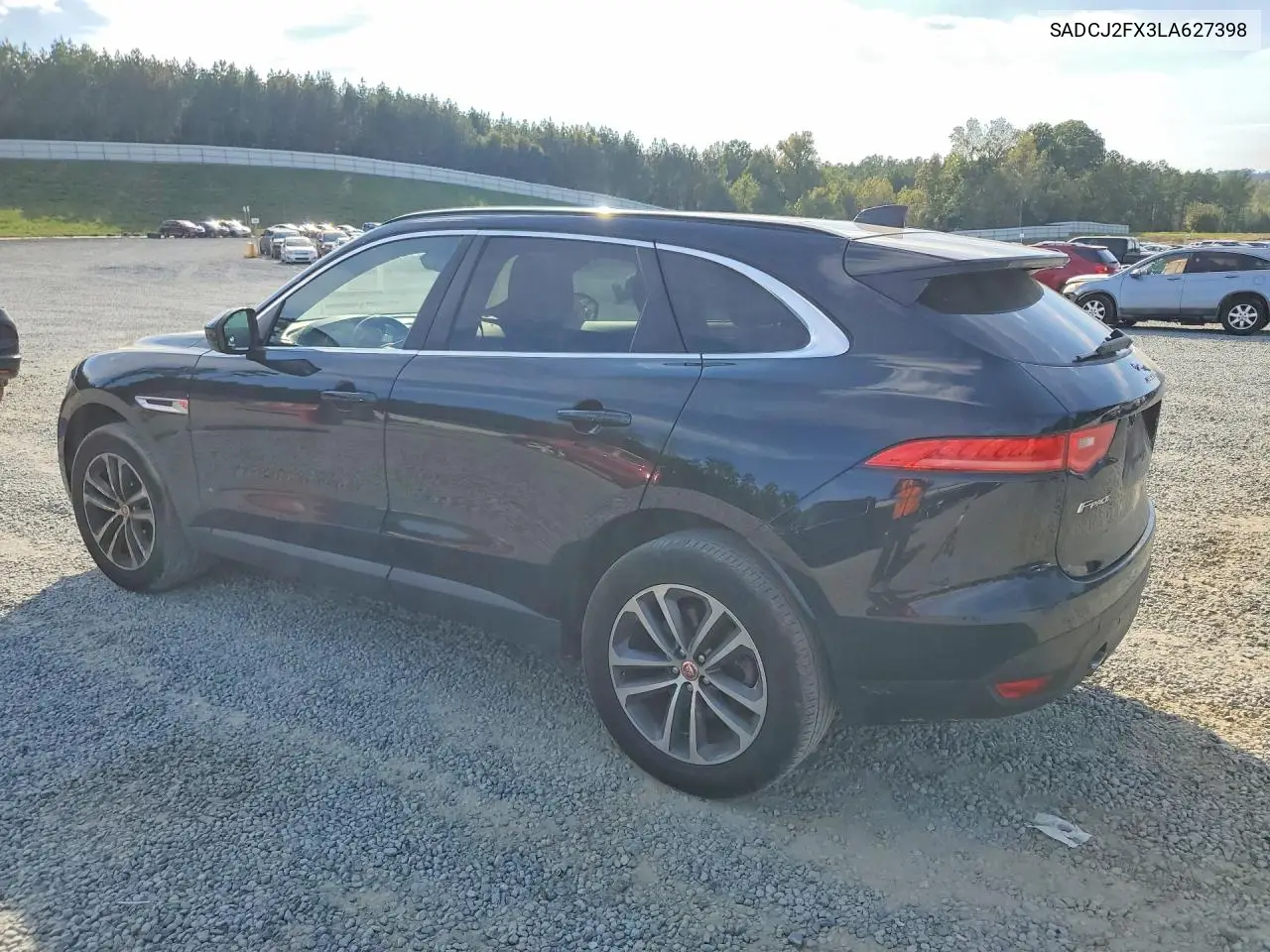2020 JAGUAR F-PACE VIN SADCJ2FX3LA627398 — фото 2