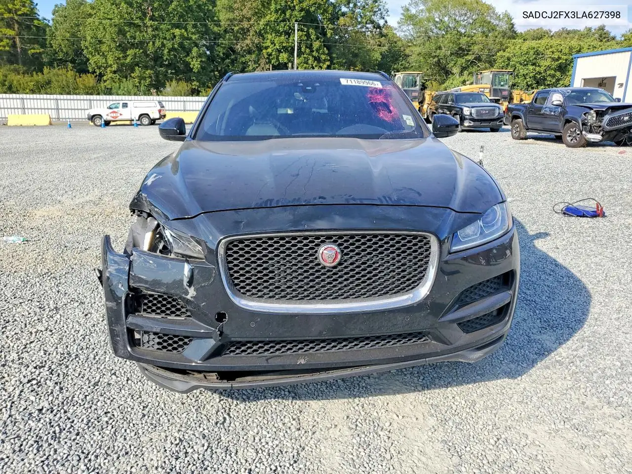 2020 JAGUAR F-PACE VIN SADCJ2FX3LA627398 — фото 5