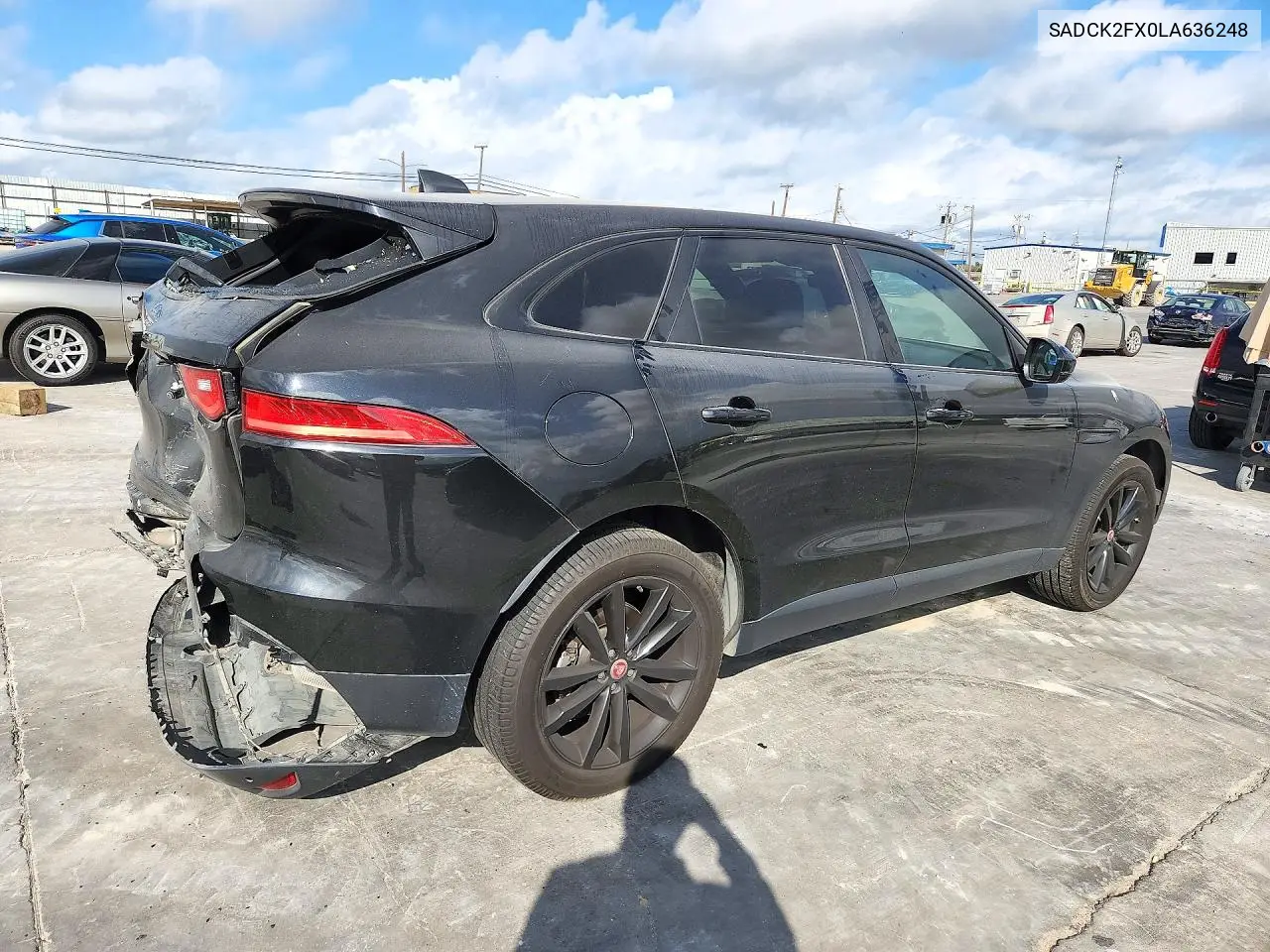 2020 JAGUAR F-PACE VIN SADCK2FX0LA636248 — фото 3