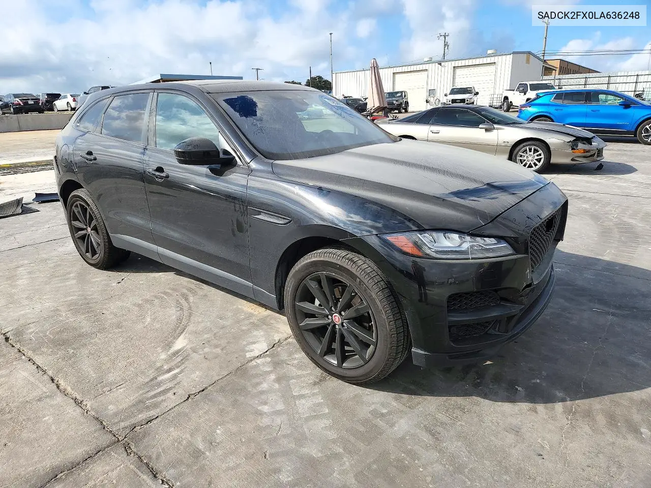 2020 JAGUAR F-PACE VIN SADCK2FX0LA636248 — фото 4
